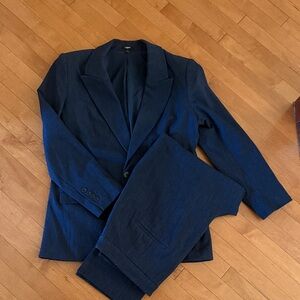 Express Navy Blue Women's Blazer and Pants Set